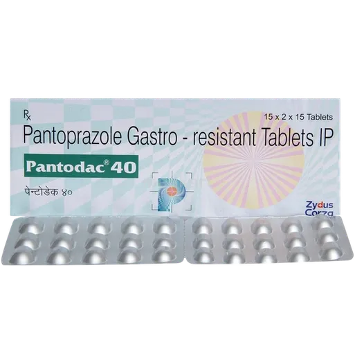 pantodac 40mg tablet 15's